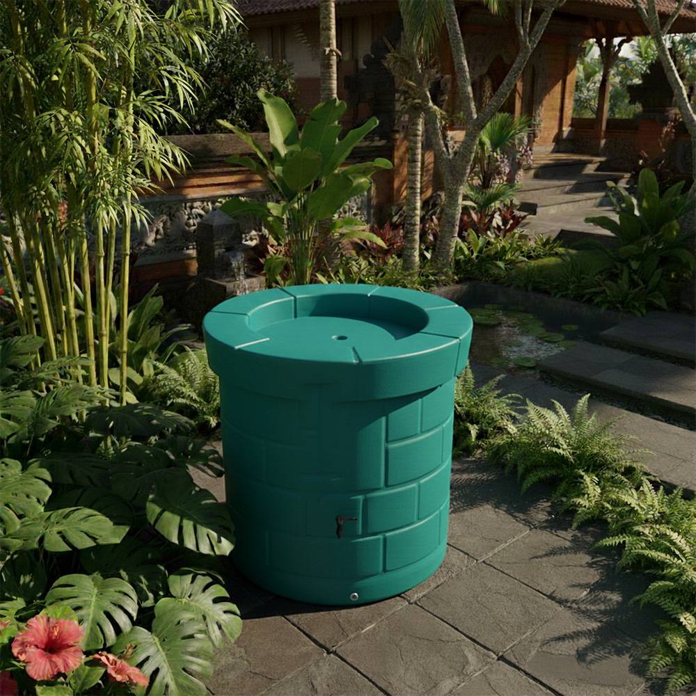 Récupérateur d'eau de pluie 340l + kit complet - plast'up rotomoulage - Image 4