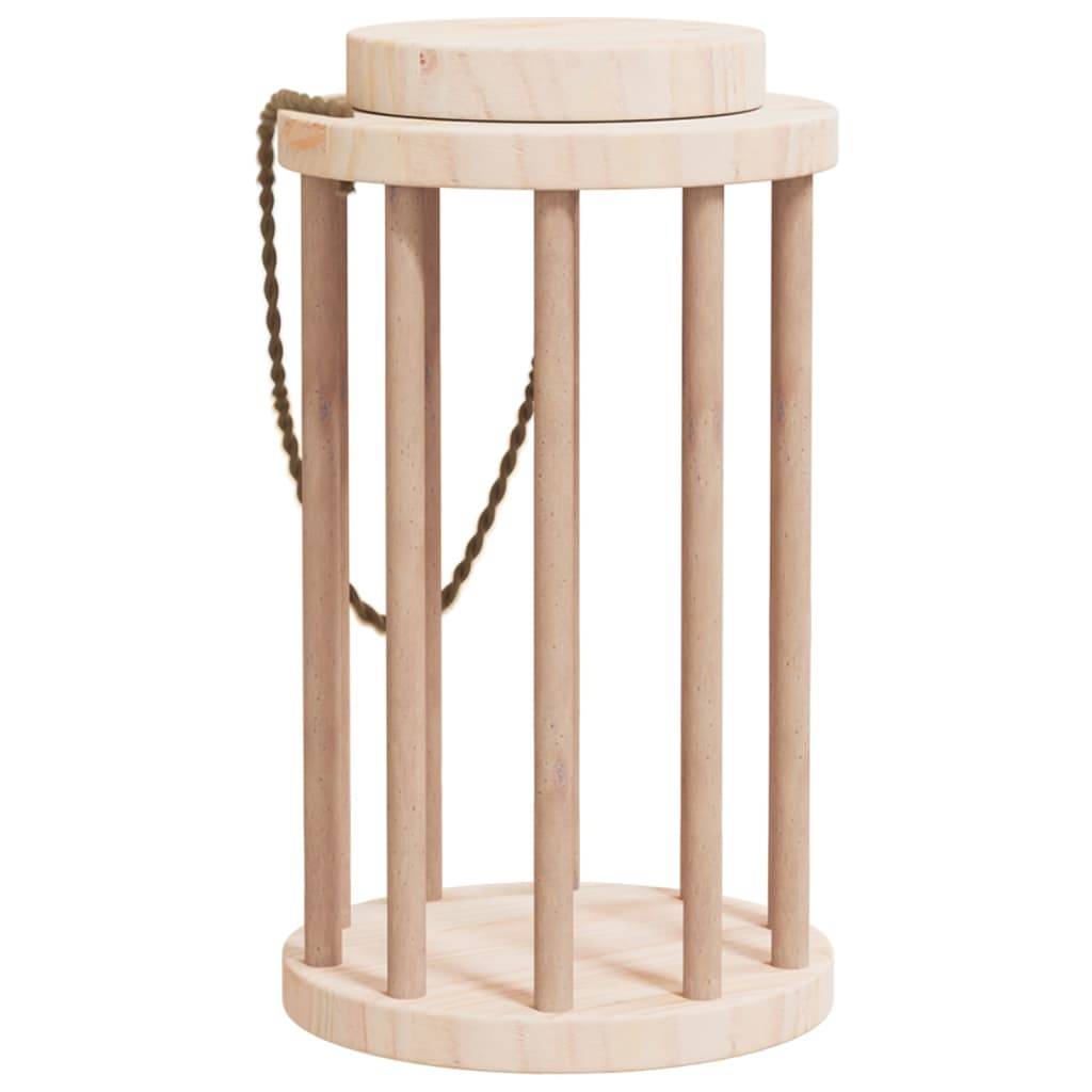 Distributeur Foin Lapin Bois Sapin Rond 15x25,5cm Naturel - ComfortXL Outdoor Living - Image 5