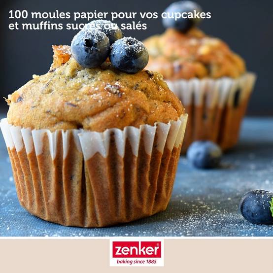 Ampkllz Lot de 100 moules à muffins jetables en papier pour pâtisserie, festival, mariage, fête d'anniversaire (2 couleurs Ampkllz Lot de 100 moules à muffins jetables en papier pour pâtisserie, festival, mariage, fête d'anniversaire (2 couleurs