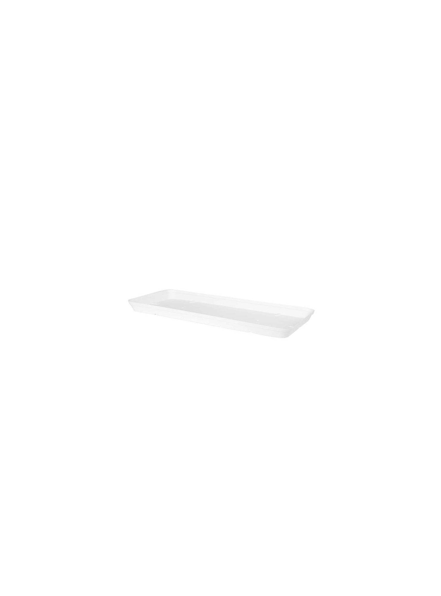 Artevasi - Soucoupe rectangulaire Capri XL plastique blanc 100 cm - ARTEVASI
