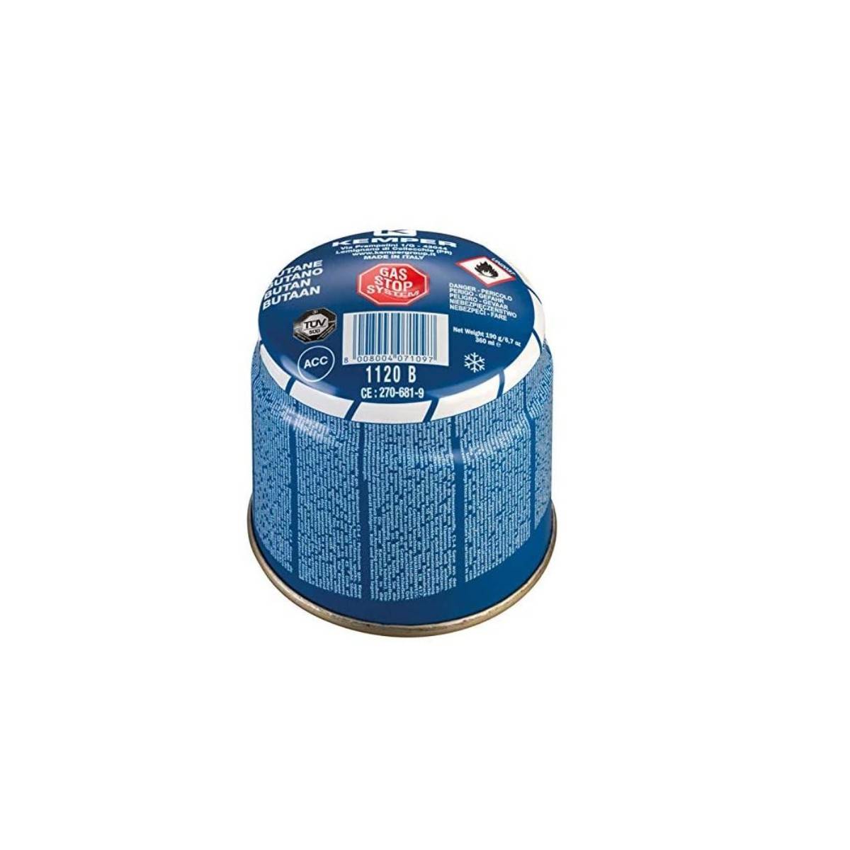 Pack de 12 Cartouches de gaz 190g Perçable Butane KEMPER - Imagen 4