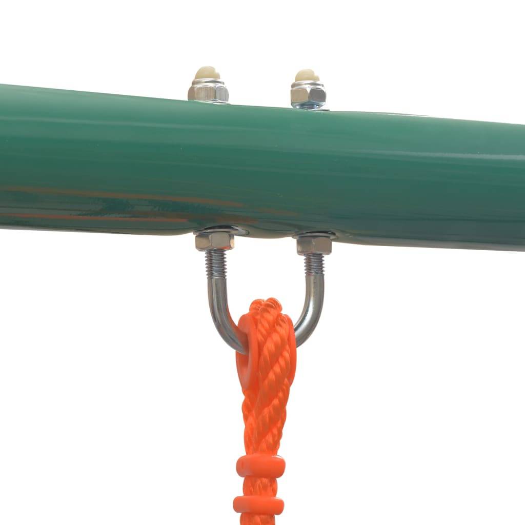 Helloshop26 - Ensemble de balancelle avec 5 sièges orange - Imagen 5