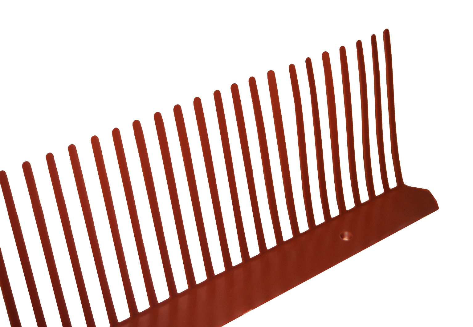 Maille Store - Peigne anti-moineaux en PVC (10ml) 100mm Rouge