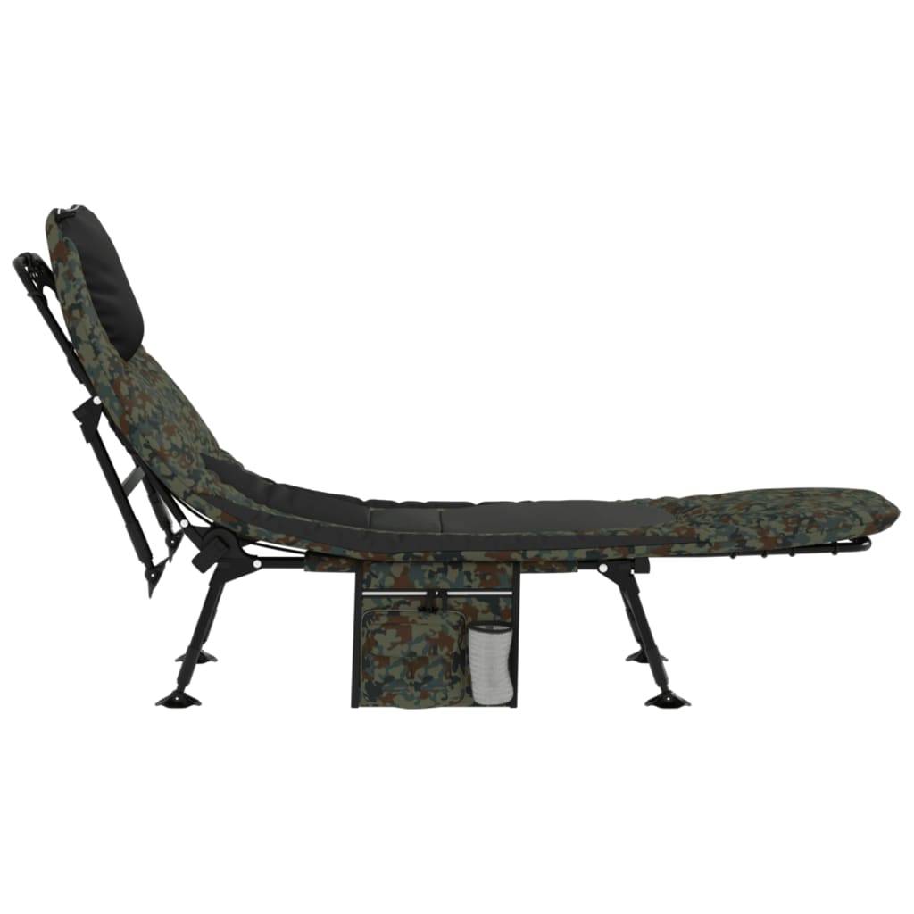 Prolenta Premium - Chaise longue pliante/transat Thirja Vert 196 X 75 X 32-100 cm - P87211V - Image 2