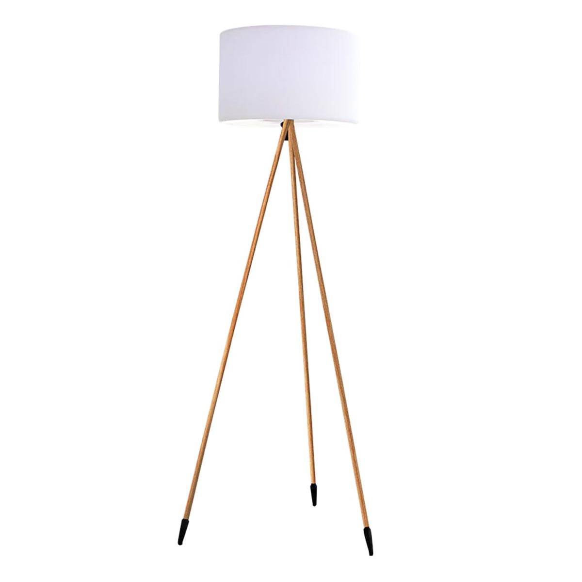 Lumisky - Lampadaire d'extérieur sans fil TAMBOURY WOOD RGB H150cm - Imagen 1