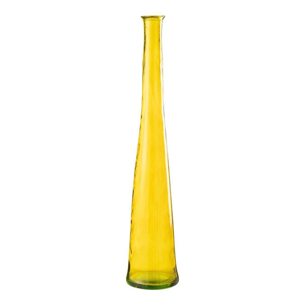 J-Line - Vase en Verre "Noah" 100cm Jaune - Image 1