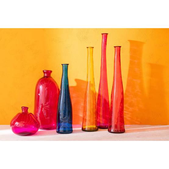 J-Line - Vase en Verre "Noah" 100cm Jaune - Image 4