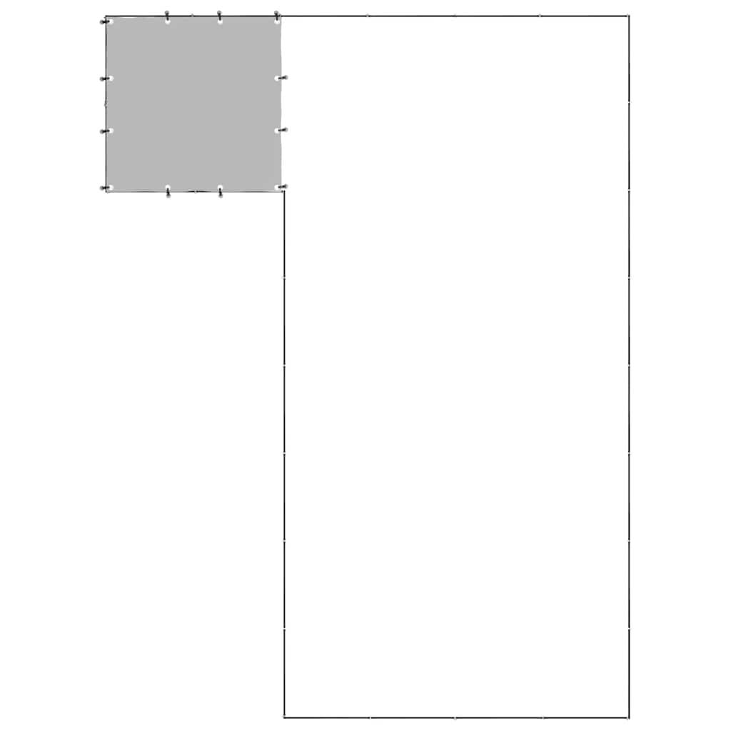 Vidaxl - Chenil Noir 10,89 m² Acier vidaXL 3082226 - Imagen 6