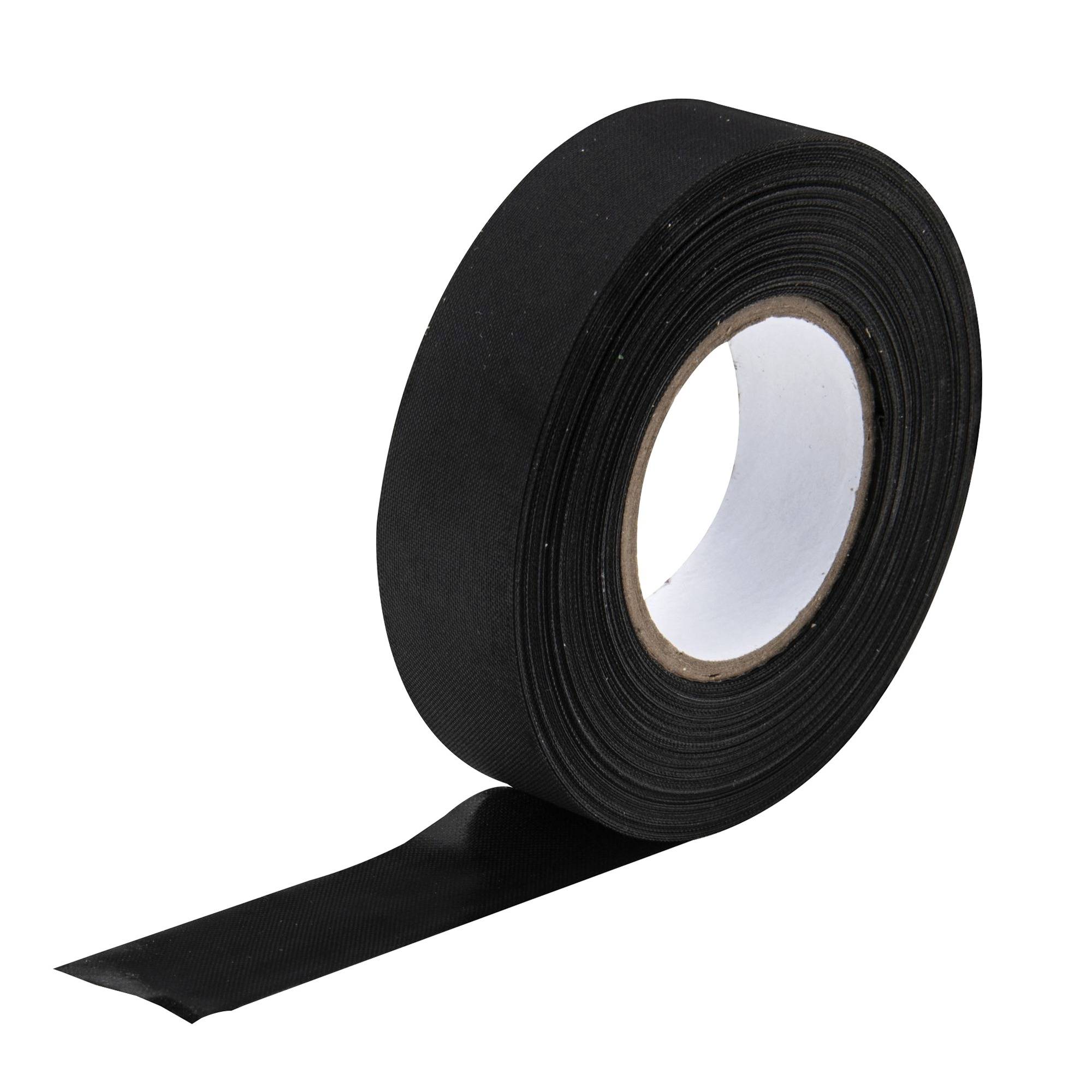 Ruban isolant toile noir 25mx19mm - Image 2