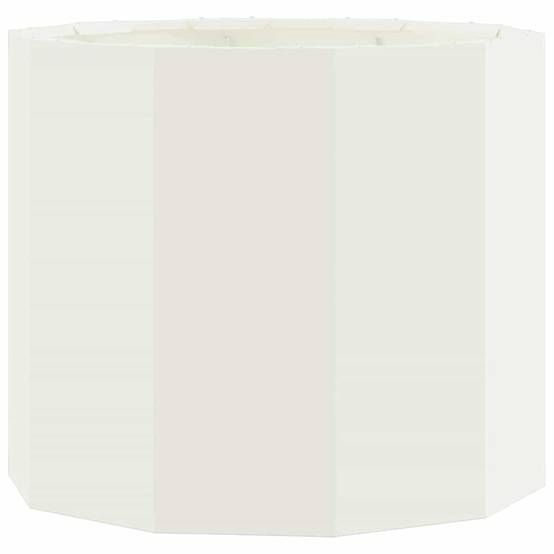Jardinière Acier Blanc 60 x 60 x 50 cm - PANGIVO - Image 2