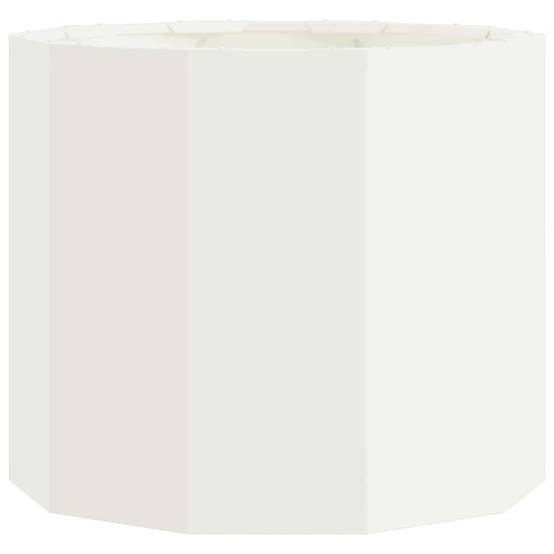 Jardinière Acier Blanc 60 x 60 x 50 cm - PANGIVO - Image 5