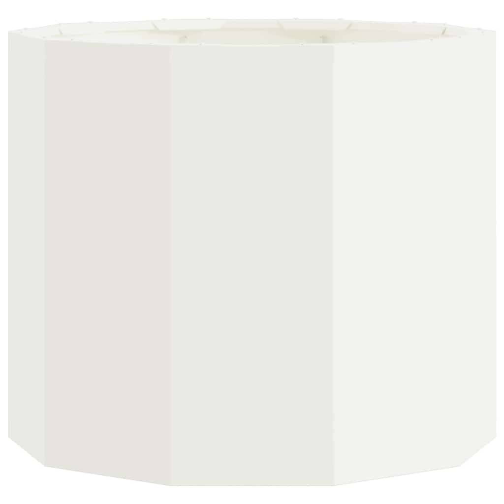 Jardinière Acier Blanc 60 x 60 x 50 cm - PANGIVO - Image 5