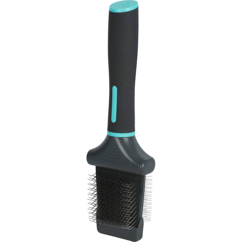 Zolux - Brosse SLICKER double flexible taille S pour chiens - Imagen 1