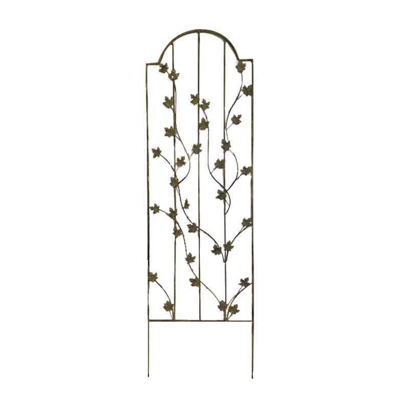 La Grande Prairie - Treillage jardin fer Feuilles 50x156cm - Image 1