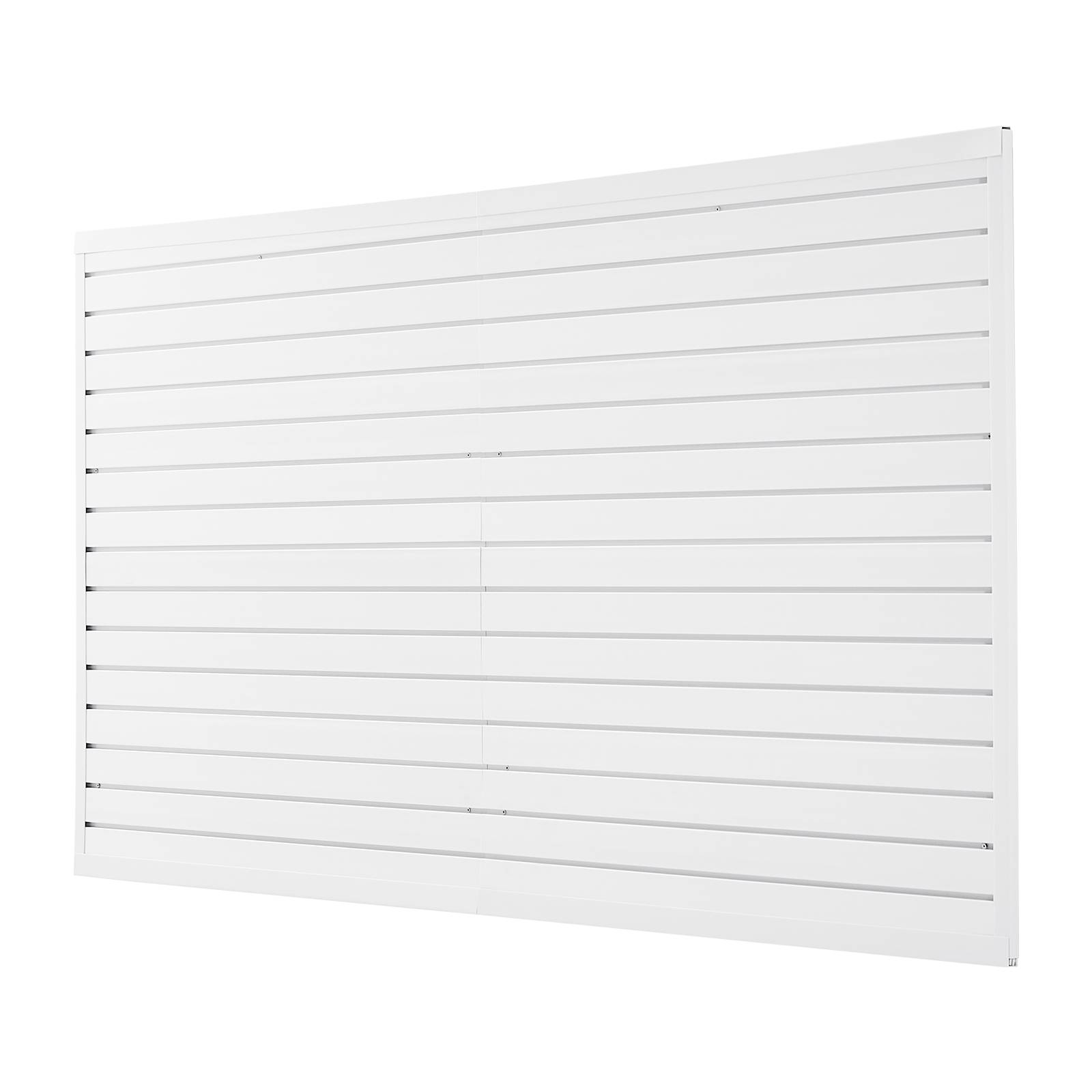 VEVOR Panneau mural garage 1225x2450 mm, PVC, blanc, crochets. - Image 9