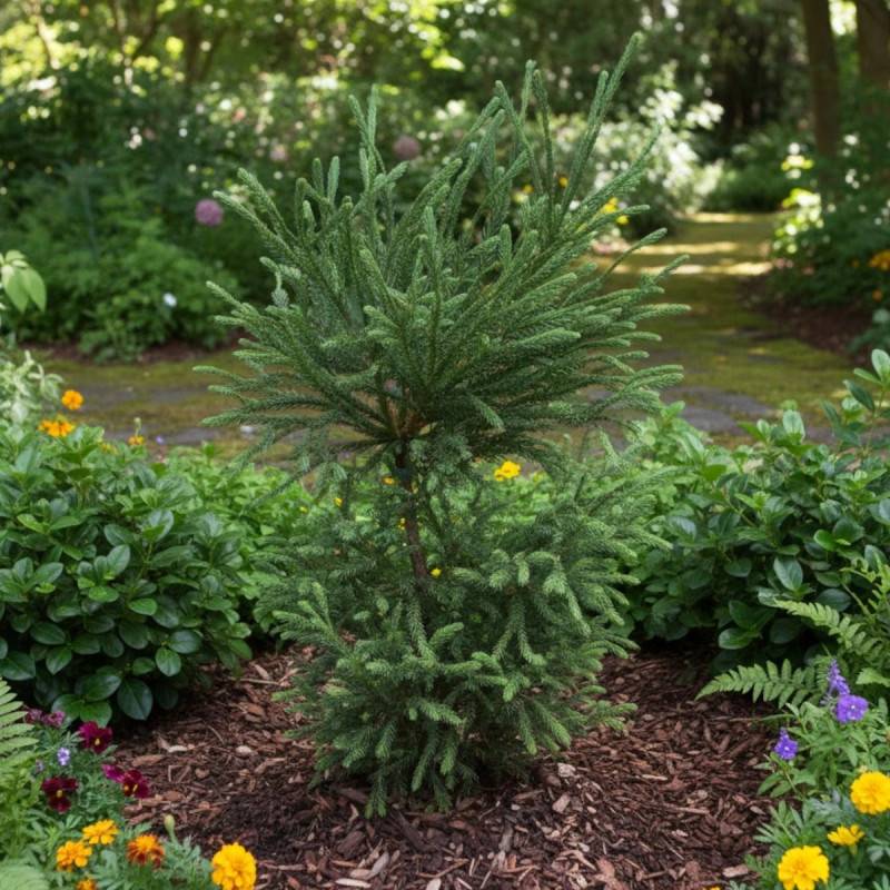Cèdre du Japon Araucarioides, Cryptomeria - Pot de 3L - 40/60 cm - Image 3