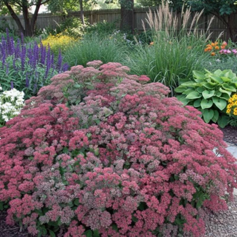 Orpin Robustum, Sedum à fleurs Rose/ - feuillage Caduc - Godet - 5/20 cm - Imagen 1