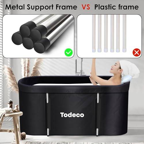 Baignoire Pliable Portable Adulte - Baignoire Mobile Pliante Pour Maison Et Voyage