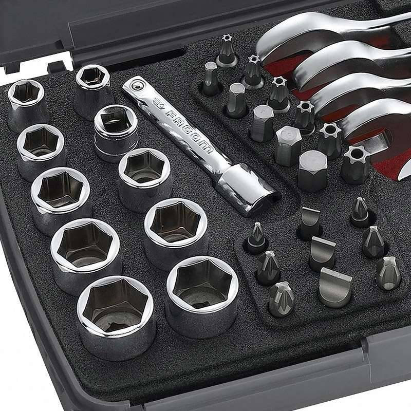 Facom - Coffret Cliquet Compact Facom Serrage Polyvalent, Compacité, Robustesse - Générique - Imagen 2