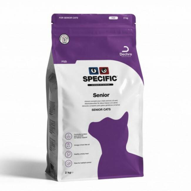 Croquettes Specific FGD pour chat Senior Sac 2 kg