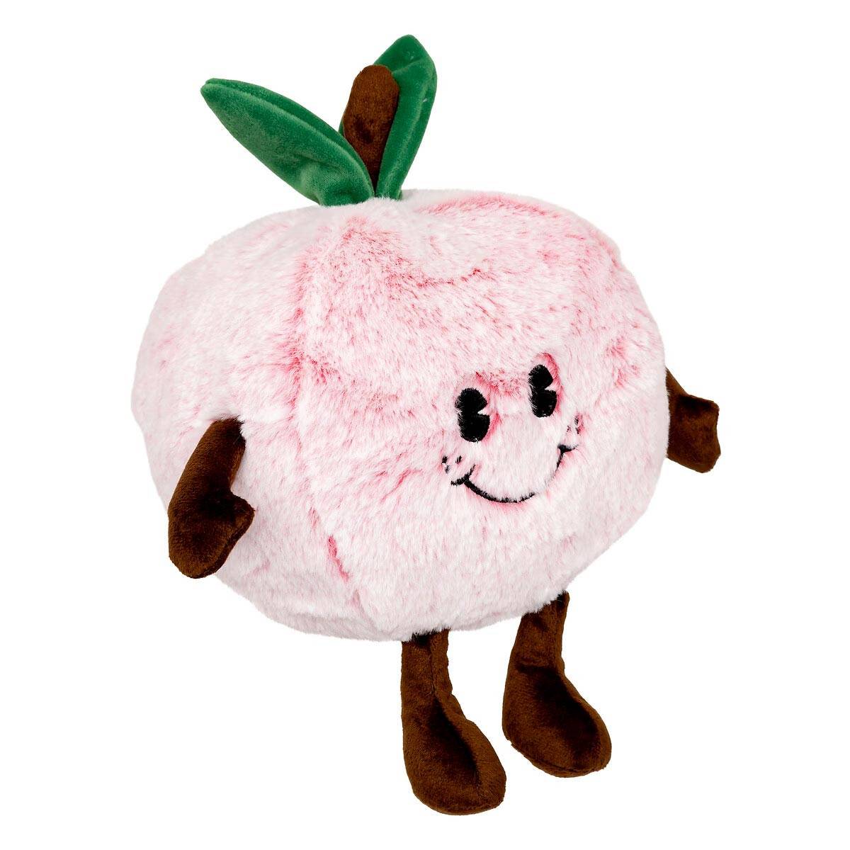Peluche Enfant Pêche "Peachy" 20cm Rose - Image 1
