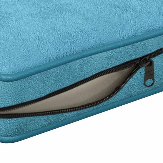 Canapé pour chien peluche turquoise 72 x 45 x 30 cm - PANGIVO - Image 10