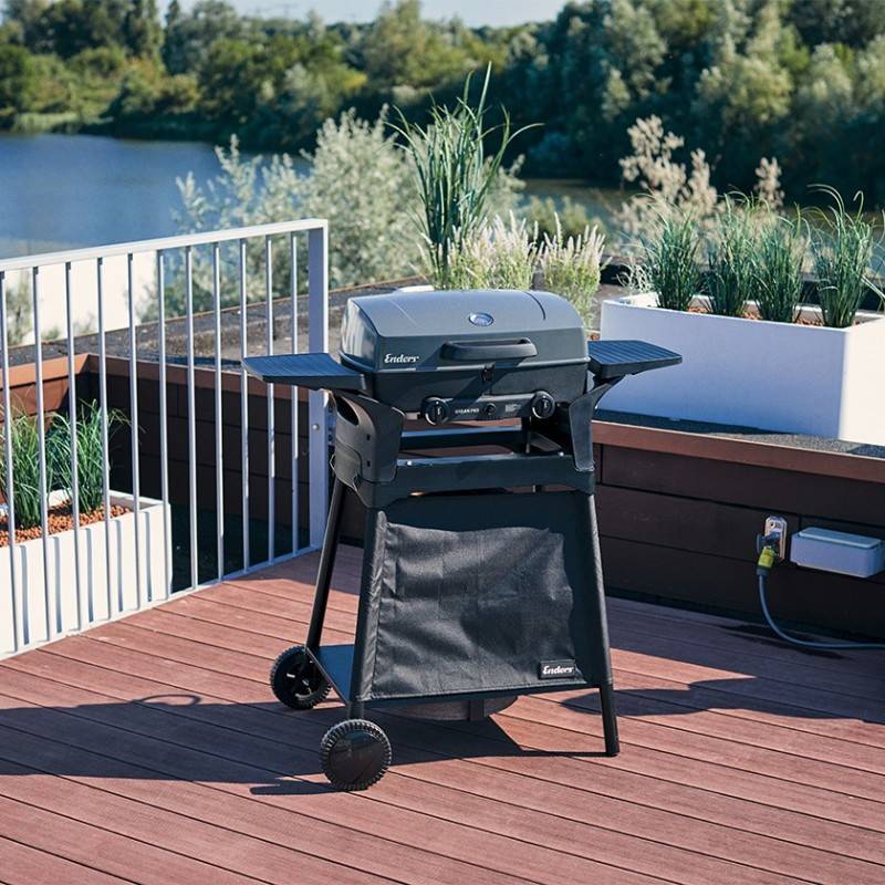Chariot pour Barbecues URBAN - ENDERS - Robuste - Chariot sur pieds - Imagen 2