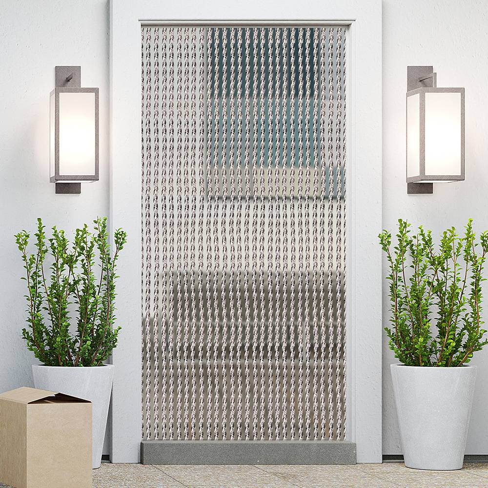 Sans Marque - Rideau de porte anti insecte en plastique transparent 100 x 220 cm - Image 2