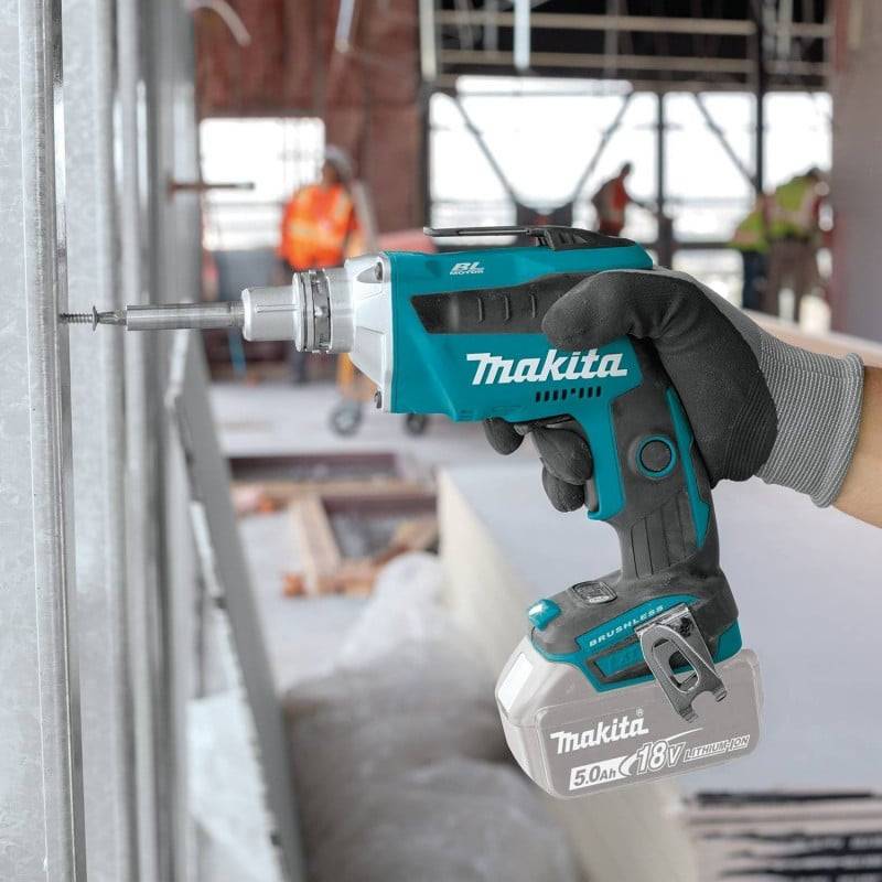 Visseuse plaque de plâtre MAKITA 18 V Li-Ion sans chargeur ni batterie - DFS452Z - Image 7