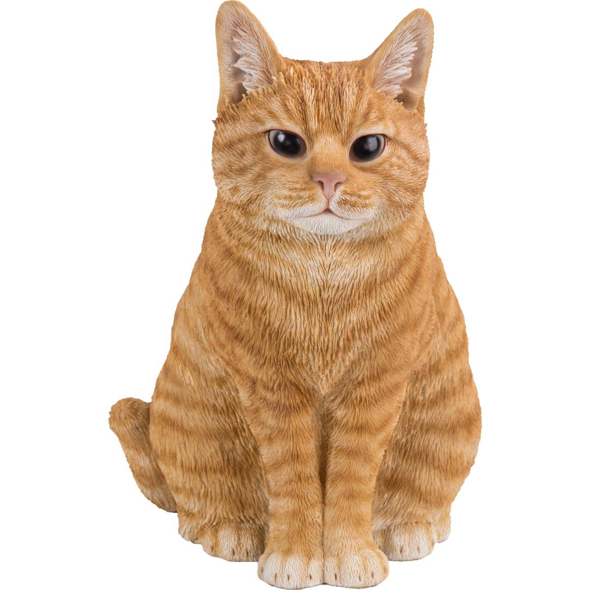 Vivid Arts - Chat assis en résine 29 cm Roux - Imagen 1