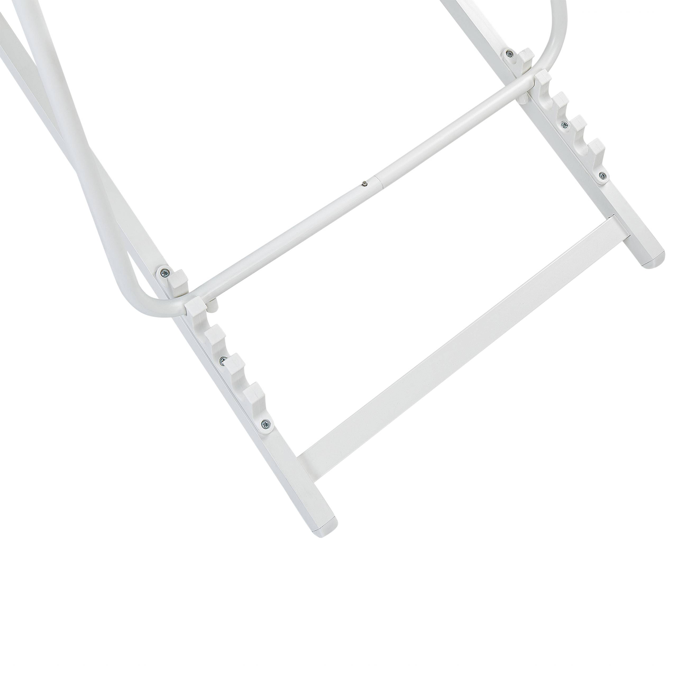 Beliani - Chaise longue Aluminium Gris LOCRI II - Beliani - Imagen 8