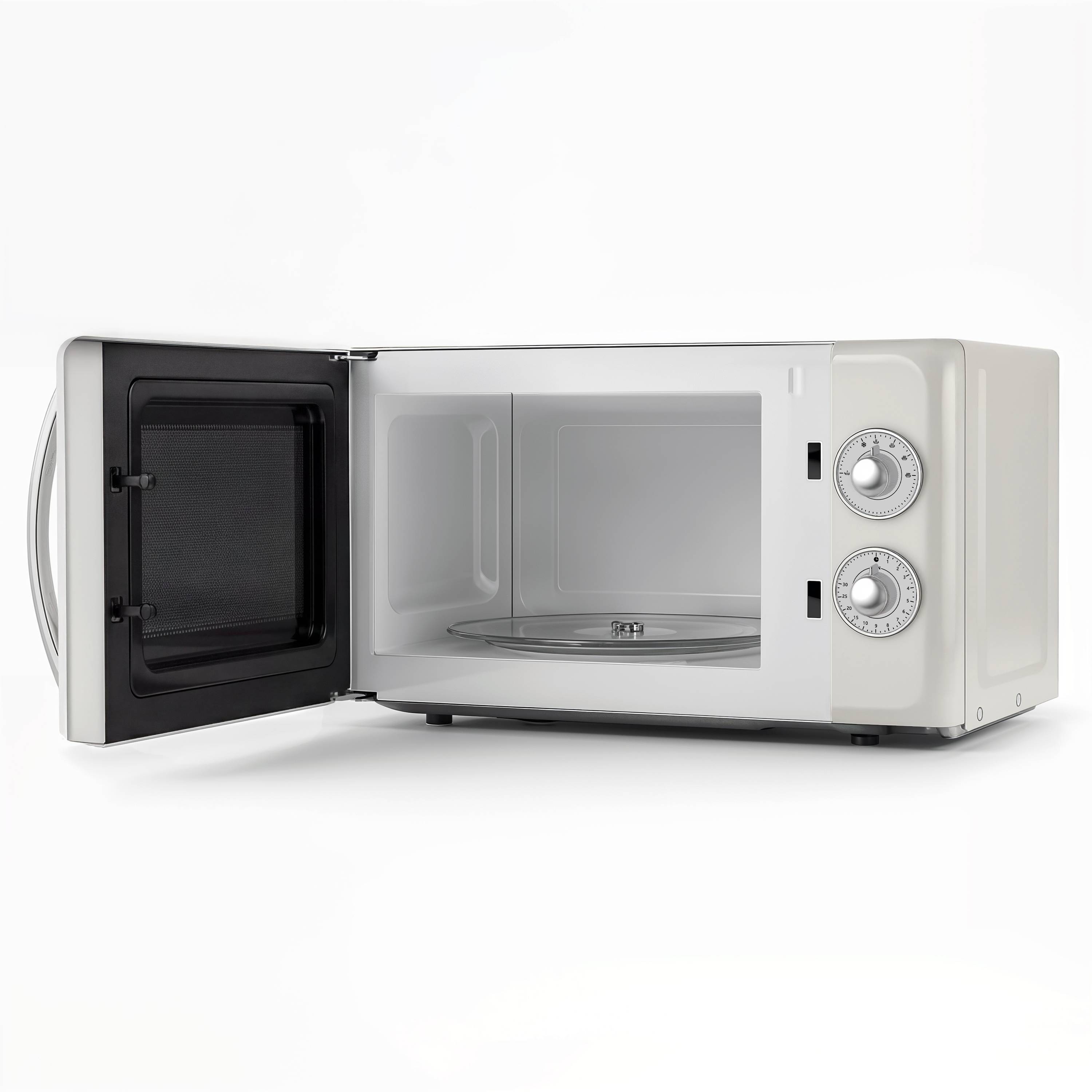 Sweiss MOVI8 - Micro-ondes vintage beige - Image 4