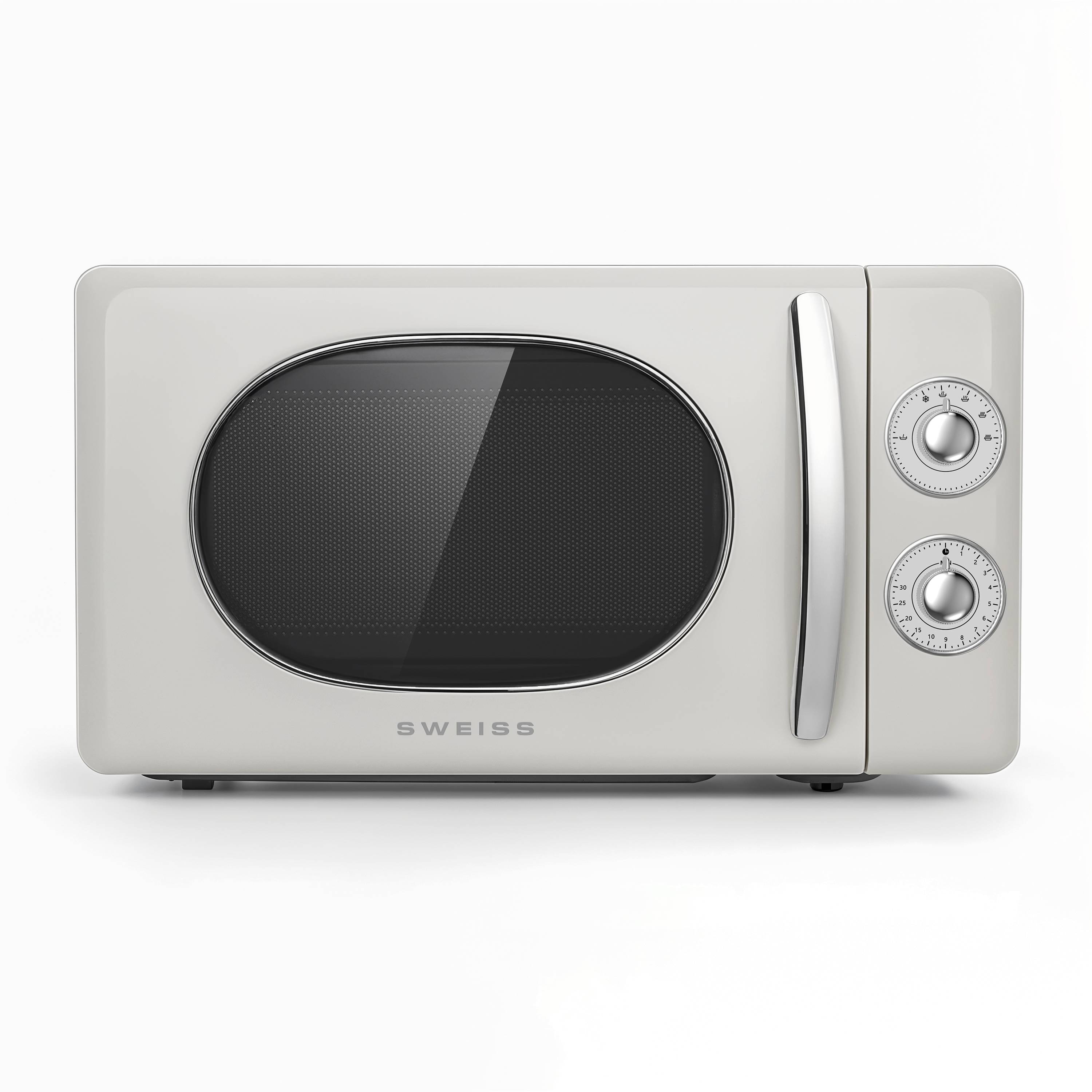 Sweiss MOVI8 - Micro-ondes vintage beige - Image 1
