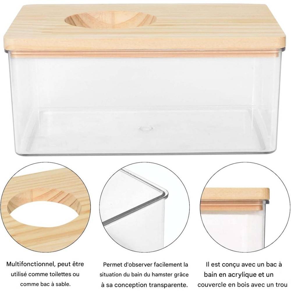 DtopbuyAge - Bain salle pour hamster DtopbuyAge - Image 2
