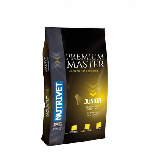 Nutrivet - Nutrivet Premium Master Junior pour chiot Sac 15 kg