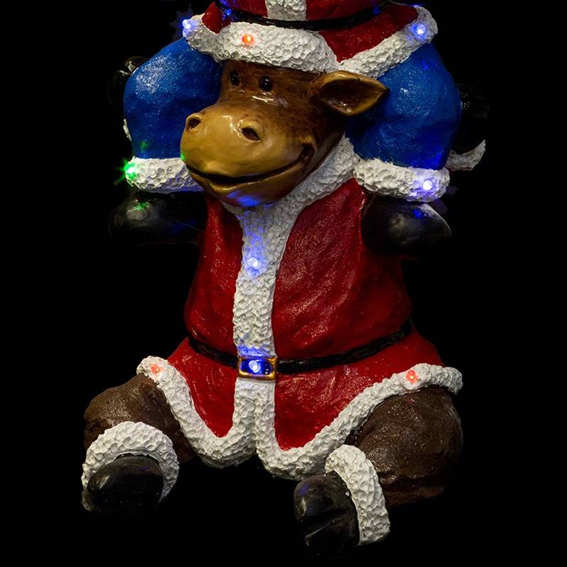 Fééric Lights & Christmas - Résine LED Père Noël + Amis 150 cm 20 LED - Feeric Lights & Christmas - Imagen 3