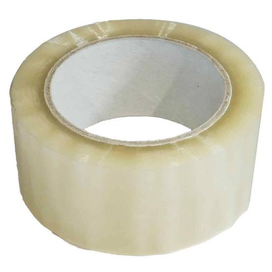 Ruban adhésif d'emballage polypropylène transparent 28µ - rouleau adhésif 50 mm x 100 m - Carton de 36 TECPLAST - Image 3