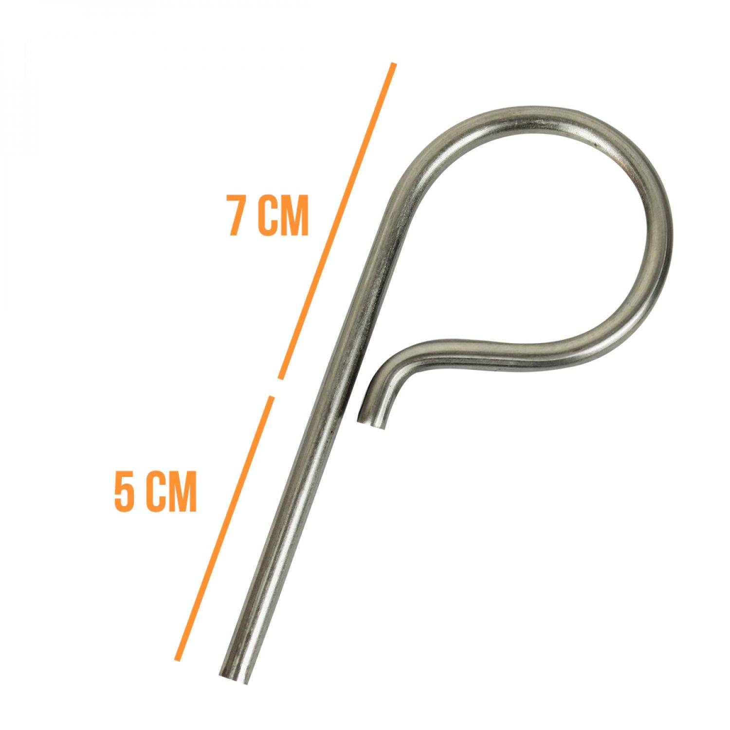 Linxor - Lot de 10 pitons P Standard en inox 12 cm - Linxor - Imagen 2