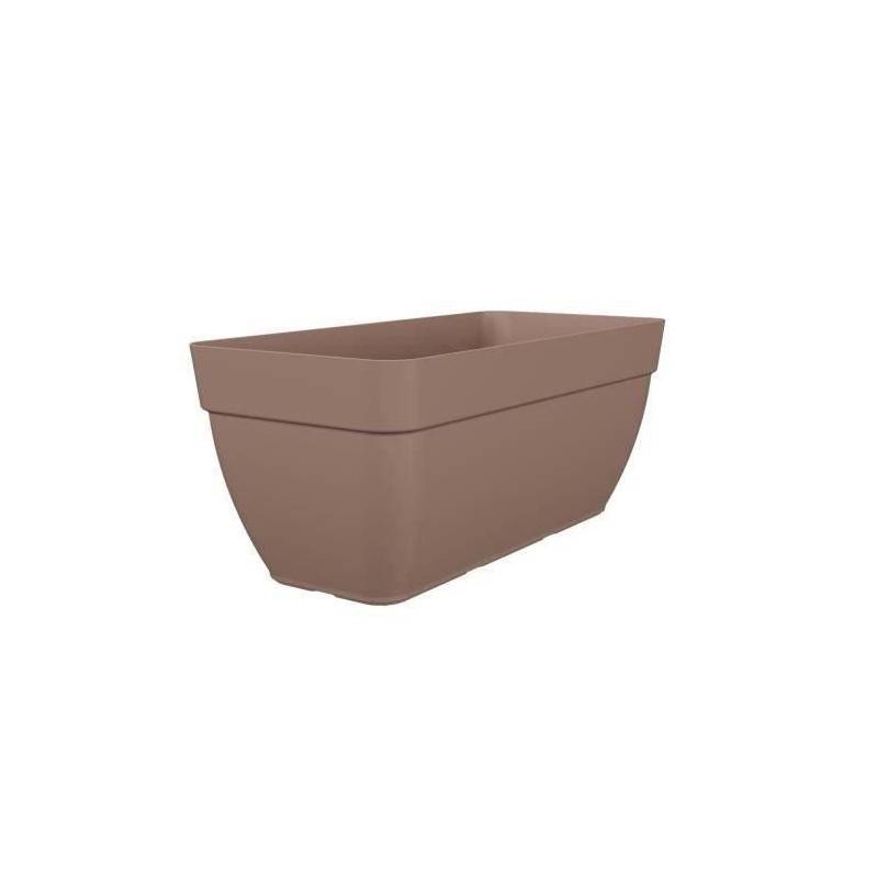 Jardiniere Capri Campana Xl - Plastique - 80 Cm - Taupe - Artevasi - Image 1