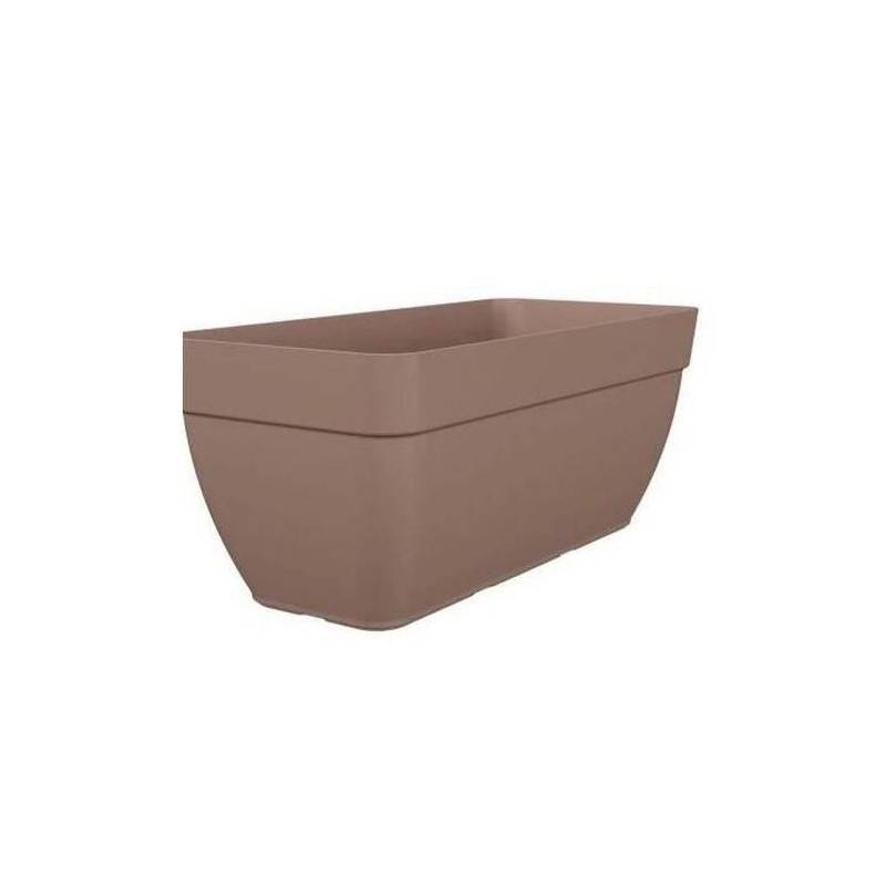 Jardiniere Capri Campana Xl - Plastique - 80 Cm - Taupe - Artevasi - Image 2
