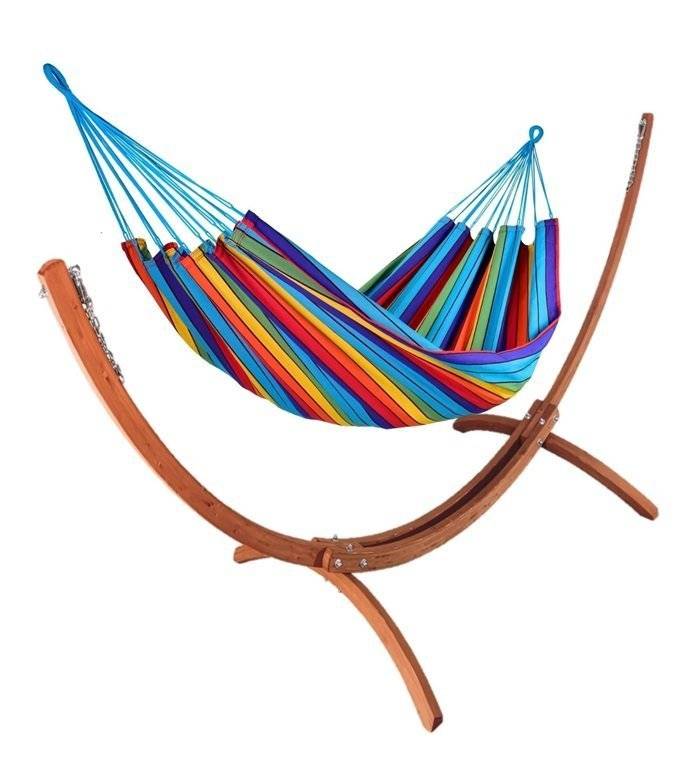 Jobek - Set Bois WEEKEND 350x125x136,5 cm Multicolore certifié FSC Mix JOBEK - Imagen 1