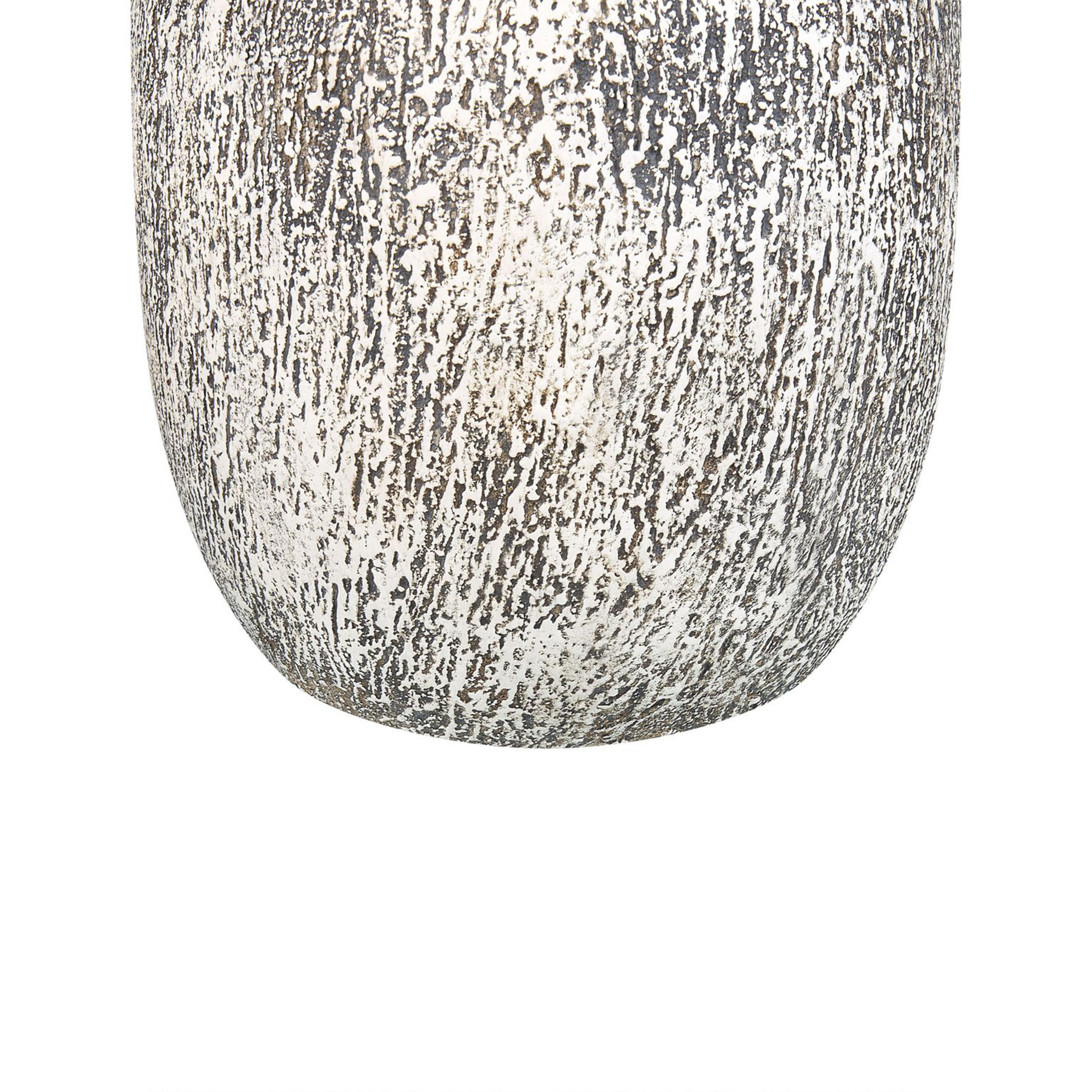 Beliani - Vase à fleurs Terre cuite Gris VIGO - 21x21x36- Beliani - Image 6