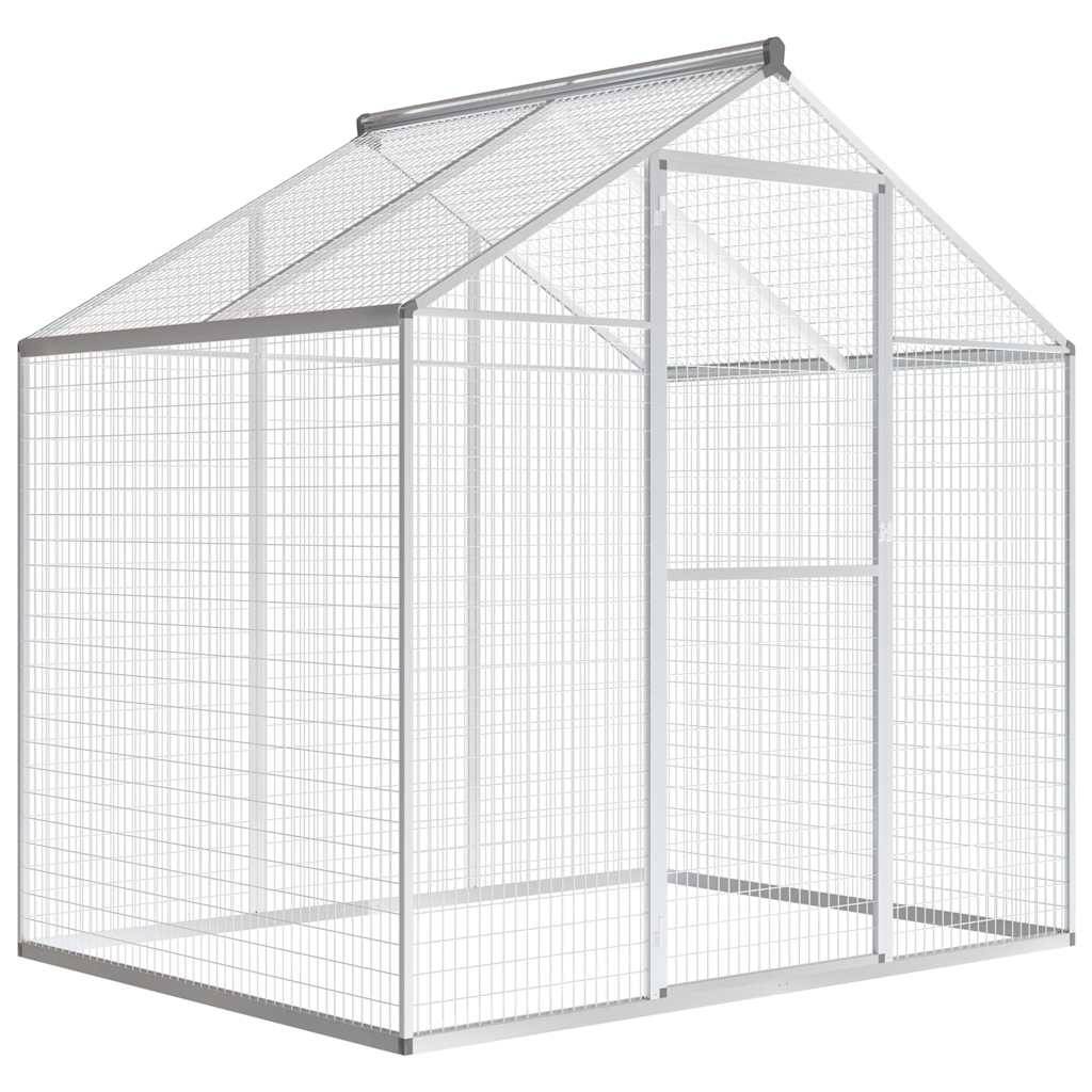 Vidaxl - Volière d'extérieur Aluminium 178 x 122 x 194 cm vidaXL 43557 - Imagen 1