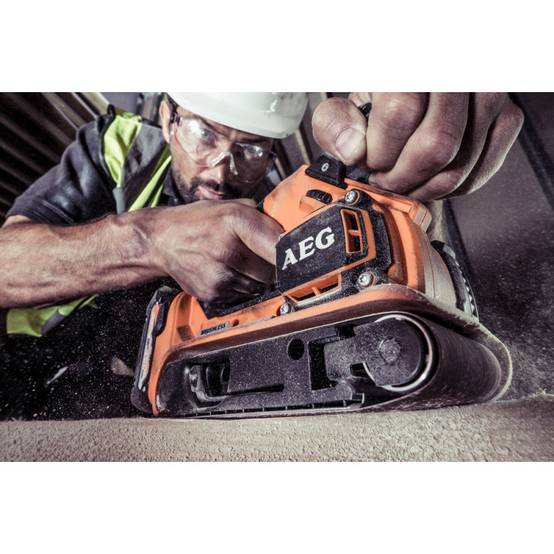 Aeg - Ponceuse à bande brushless AEG 18V 75mm sans batterie ni chargeur BHBS1875BL-0 - Image 3