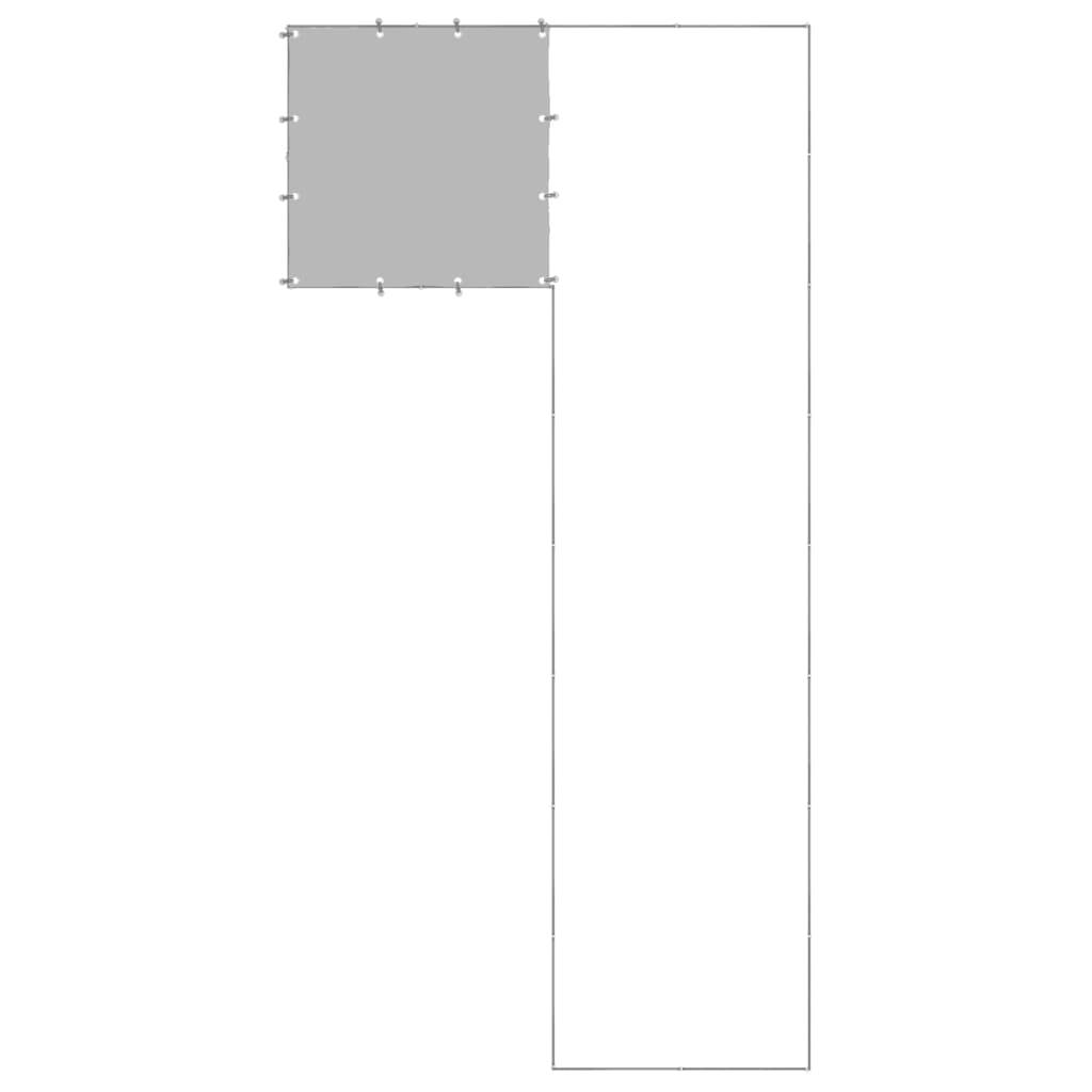 Vidaxl - Chenil Argenté 6,05 m² Acier vidaXL 3082231 - Imagen 6