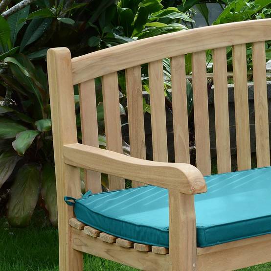 Banc en teck massif Cambridge 180 cm - TECK'Attitude - Imagen 5