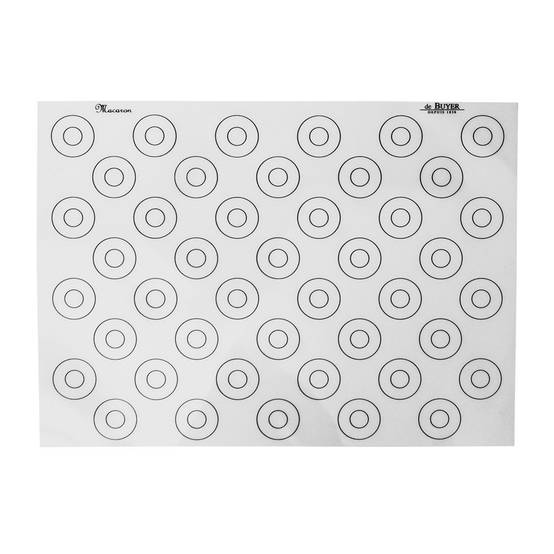 Tapis à macarons en silicone 40x30 cm - Image 1
