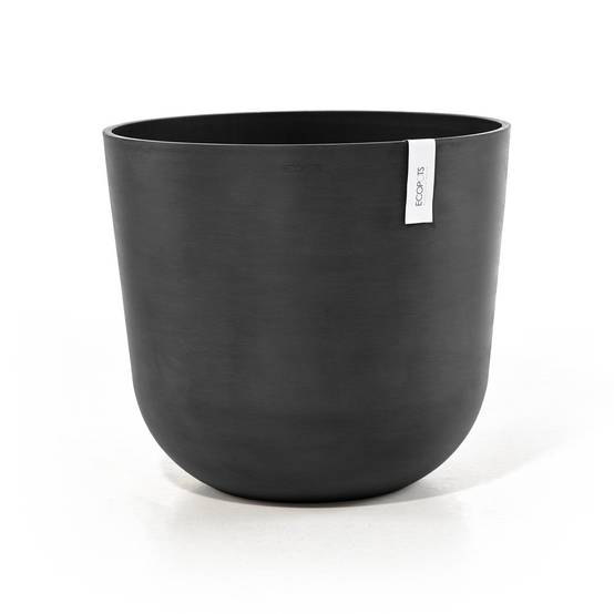 Ecopots - Pot Rond Oslo 55 Gris Foncé - Ø 55 x H. 47,9 cm - 85,6 L ECOPOTS - Imagen 1