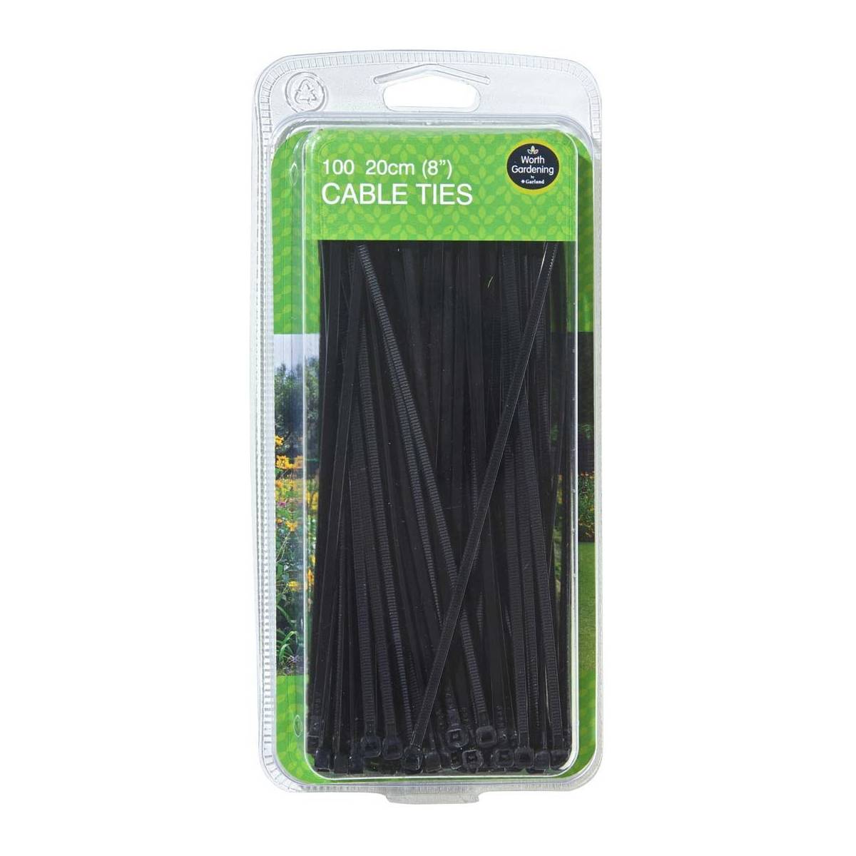 Garland - Lot de 100 colliers de serrage en nylon 20 cm Garland - Imagen 1
