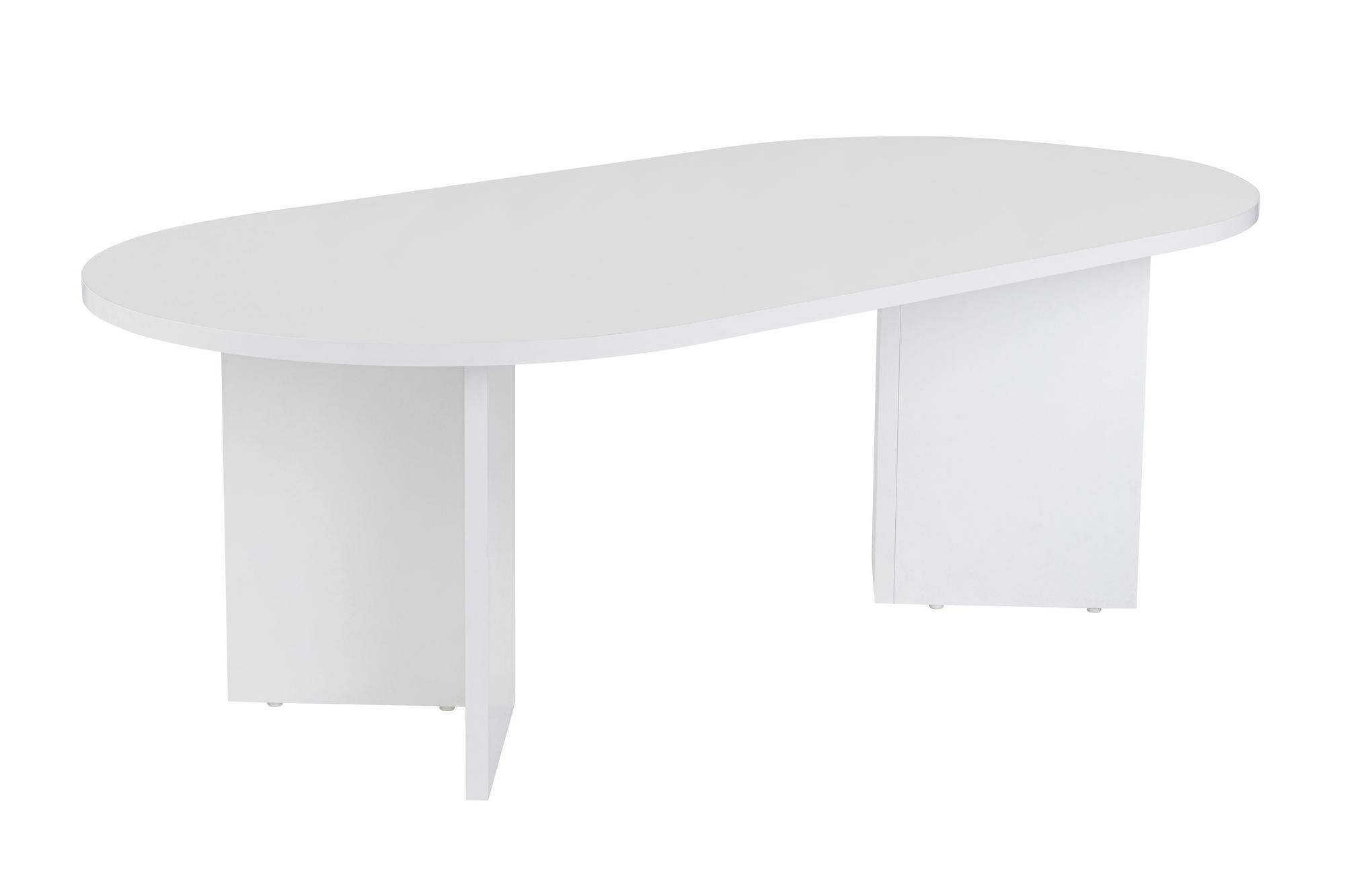 Hanah Home - Table Basse En Bois "sable" - 60 X 119 X 40 Cm - Blanc -hanah Home - Image 1